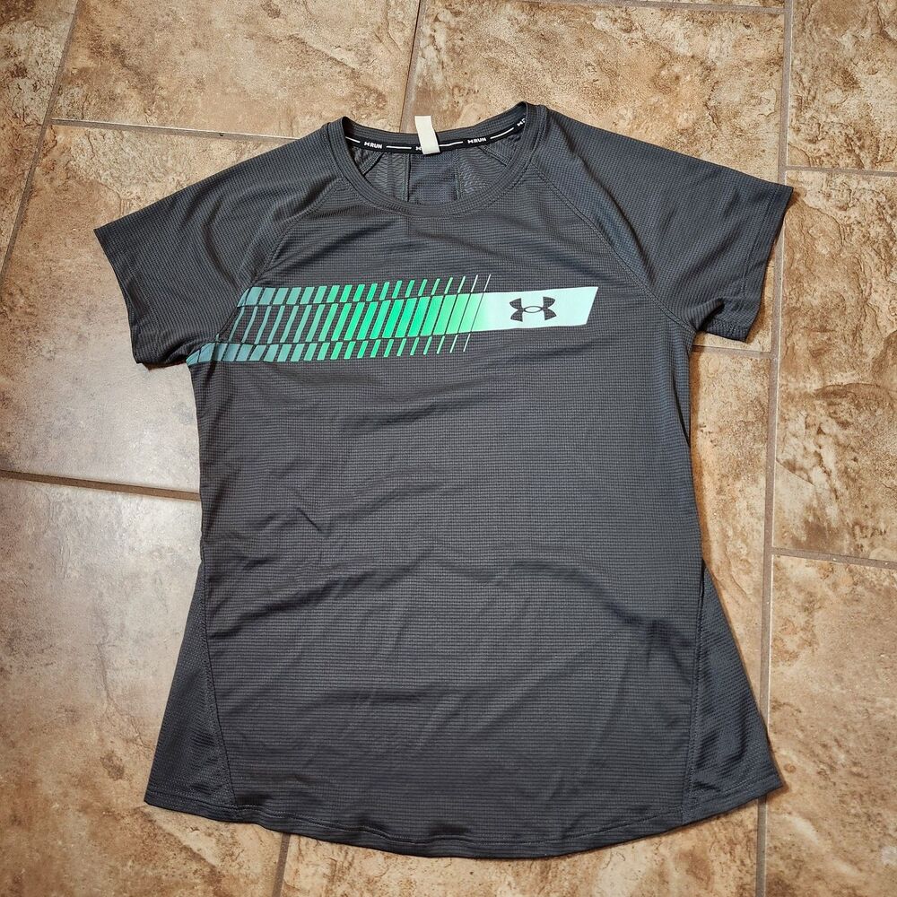 Under Armour Fitted Iso‑Chill Run Short Sleeve Tee Men’s Small Gray